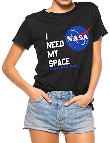 Amazon.com: Nlife I Need My Space NASA Graphic Shirt Women's